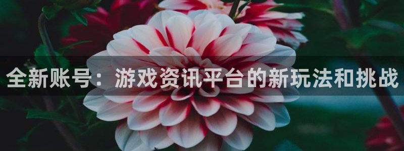 杜邦娱乐Ii：全新账号：游戏资讯平台的新玩法和挑战