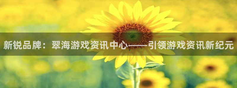 杜邦娱乐测速登陆：新锐品牌：翠海游戏资讯中心——引领游戏资讯